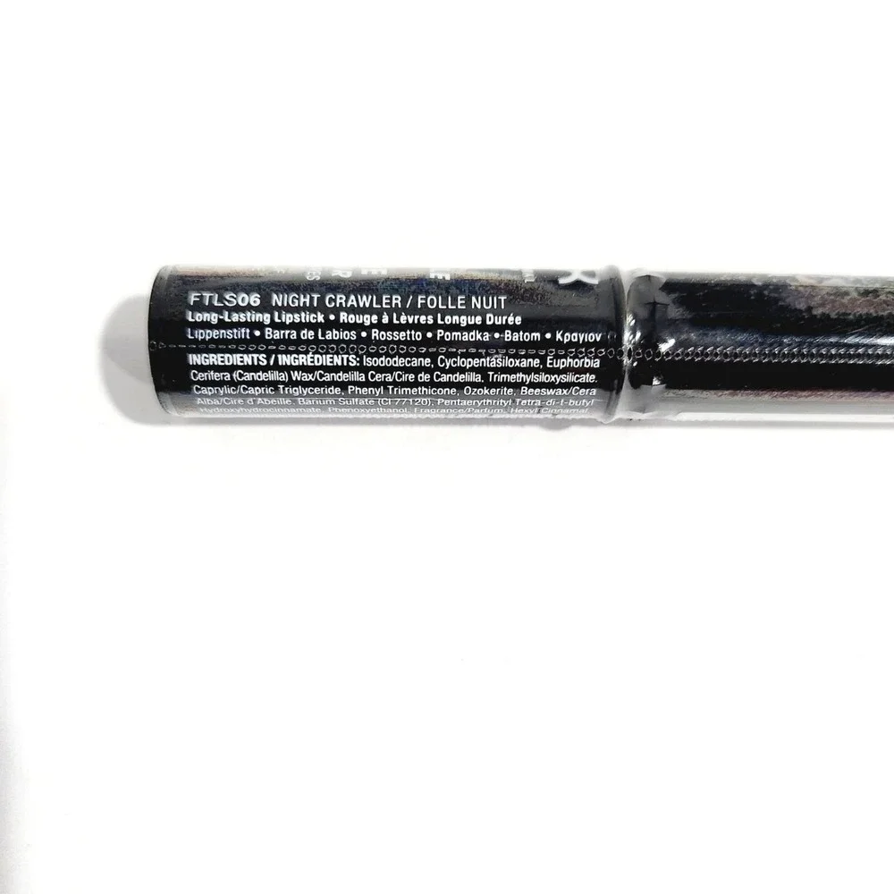 NYX‎ PROFESSIONAL MAKEUP Cosmetics Full Throttle Lipstick Night Crawler FTLS06